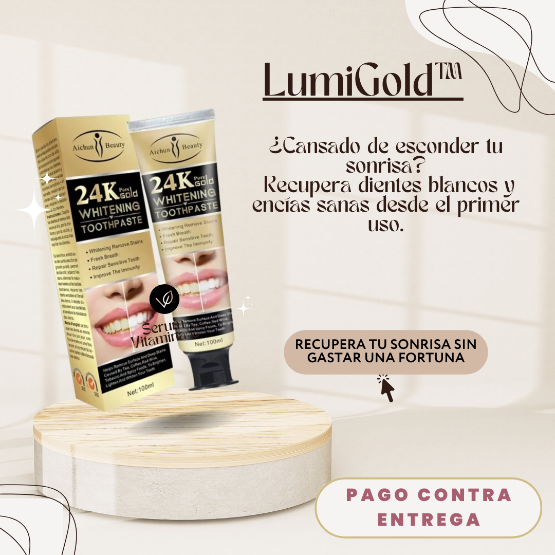 LumiGold™ Blanqueador Dental Premium