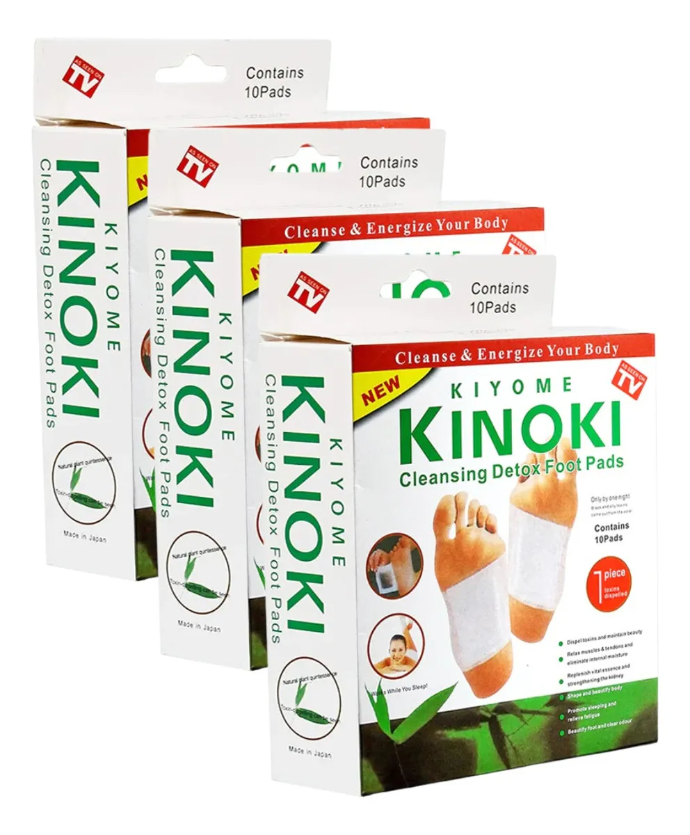 Parches kinoki (3 CAJAS)